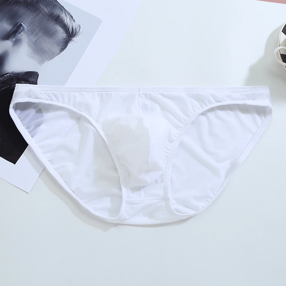 Underwear For Men Sexy Micro Bikini Ice Silk Underpants Low-Waist Ultra-thin Breathable Underpants Elastic Solid Panties Male
Underwear For Men Sexy Micro Bikini Ice Silk Underpants Low-Waist Ultra-thin Breathable Underpants Elastic Solid Panties Male