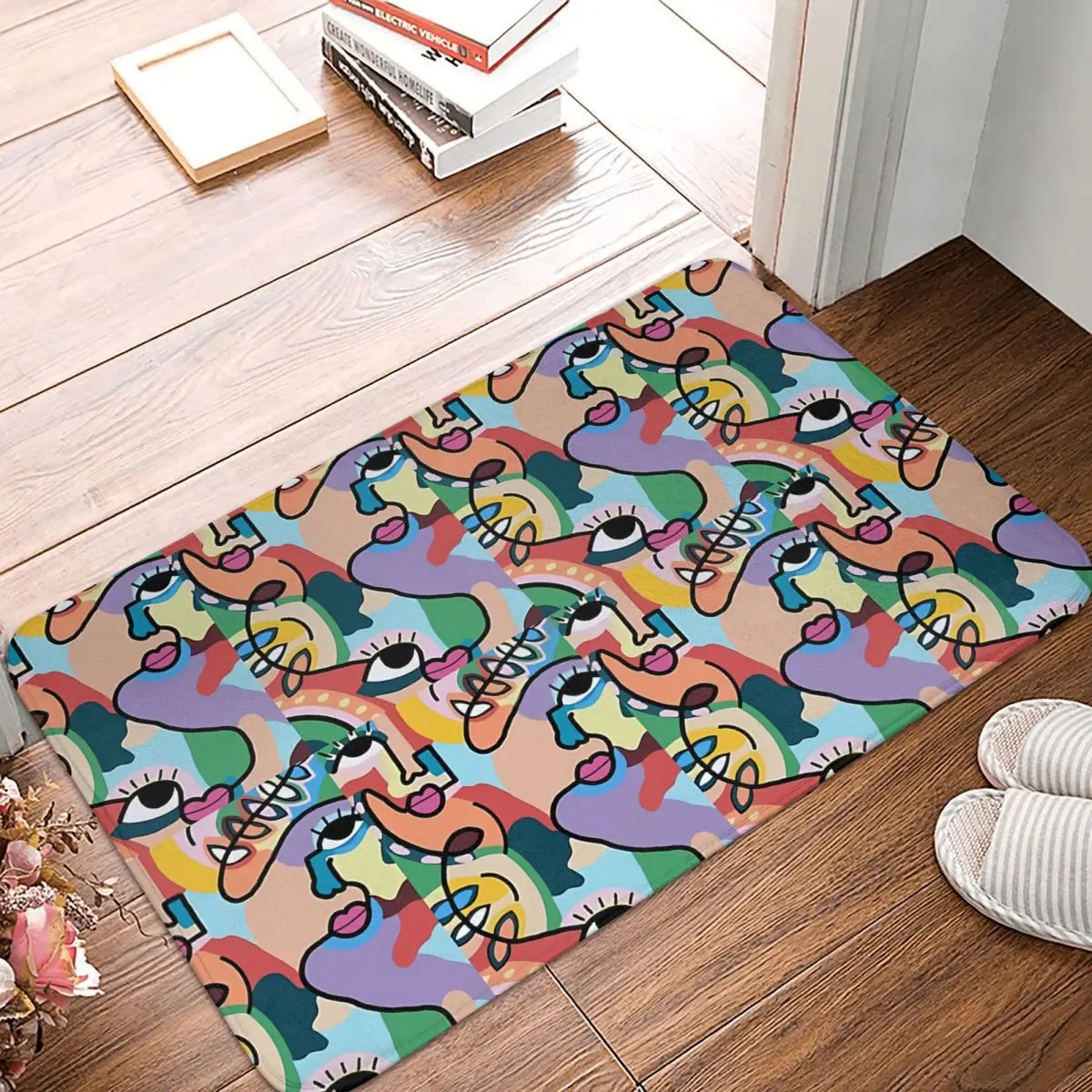 Line Art Bathroom Mat Abstract Face Design Doormat Kitchen Carpet Outdoor Rug Home Decor
Line Art Bathroom Mat Abstract Face Design Doormat Kitchen Carpet Outdoor Rug Home Decor