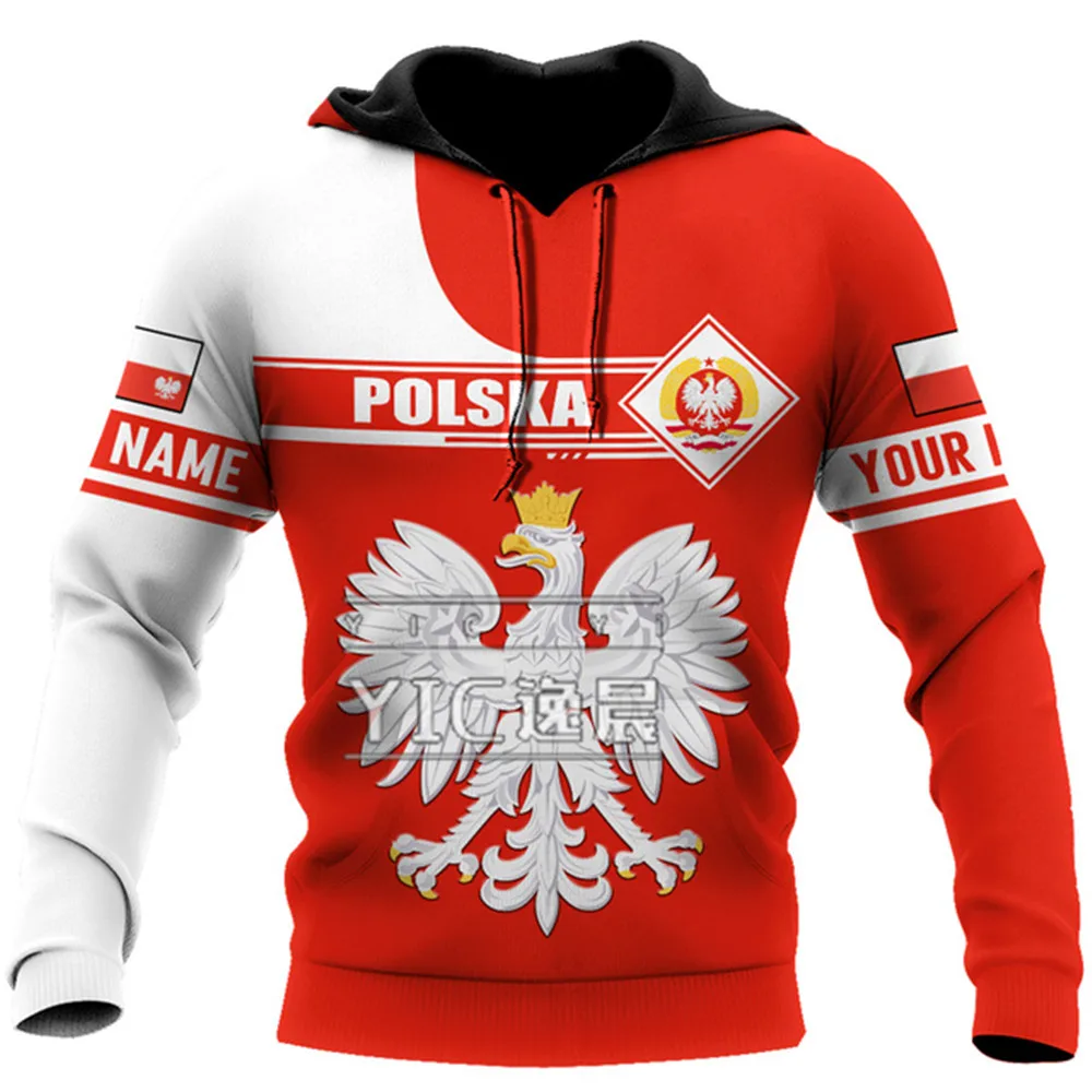 Men's Hoodie 2021 Fashion Casual Home Sweatshirt 3D Printing Poland Flag Pullover Personalized Oversized Jacket 
Men's Hoodie 2021 Fashion Casual Home Sweatshirt 3D Printing Poland Flag Pullover Personalized Oversized Jacket