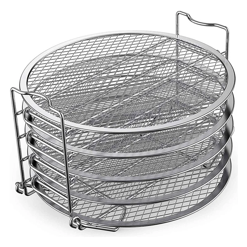 2X Dehydrator Rack Stainless Steel Stand Accessories Compatible With For Ninja Foodi Pressure Cooker And Air Fryer 6.5
2X Dehydrator Rack Stainless Steel Stand Accessories Compatible With For Ninja Foodi Pressure Cooker And Air Fryer 6.5
