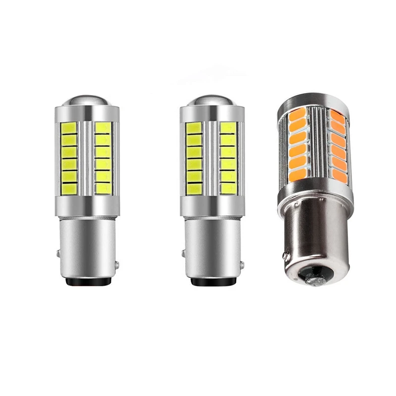 6 Pcs Amber 1156PY BAU15S PY21W Led 33SMD Car Tail Turn Brake Reverse Signal Bulb Y For Brake, Turn, Parking, Reverse And Back
6 Pcs Amber 1156PY BAU15S PY21W Led 33SMD Car Tail Turn Brake Reverse Signal Bulb Y For Brake, Turn, Parking, Reverse And Back