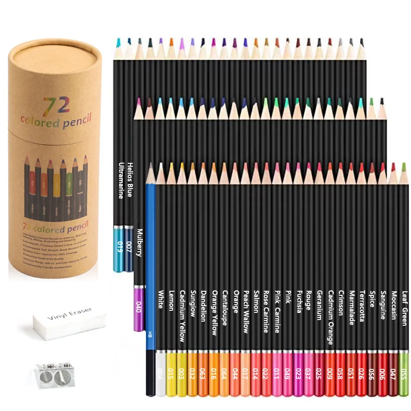72 Colorful Pencil Professional Art Hand-painted Oily Set Cartridge Artist Painting Color Pencil Student Stationery School Gift
72 Colorful Pencil Professional Art Hand-painted Oily Set Cartridge Artist Painting Color Pencil Student Stationery School Gift