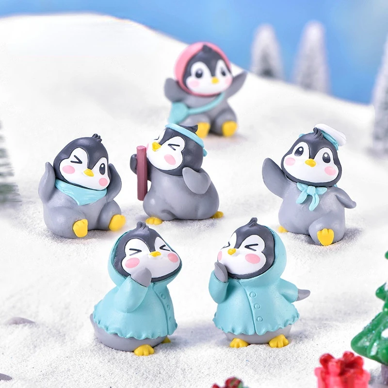 Fun Penguin Micro-landscape Diy Bonsai Fleshy Ornaments Snow Landscape Accessories Cute Animals Pvc Plastic Penguins
Fun Penguin Micro-landscape Diy Bonsai Fleshy Ornaments Snow Landscape Accessories Cute Animals Pvc Plastic Penguins