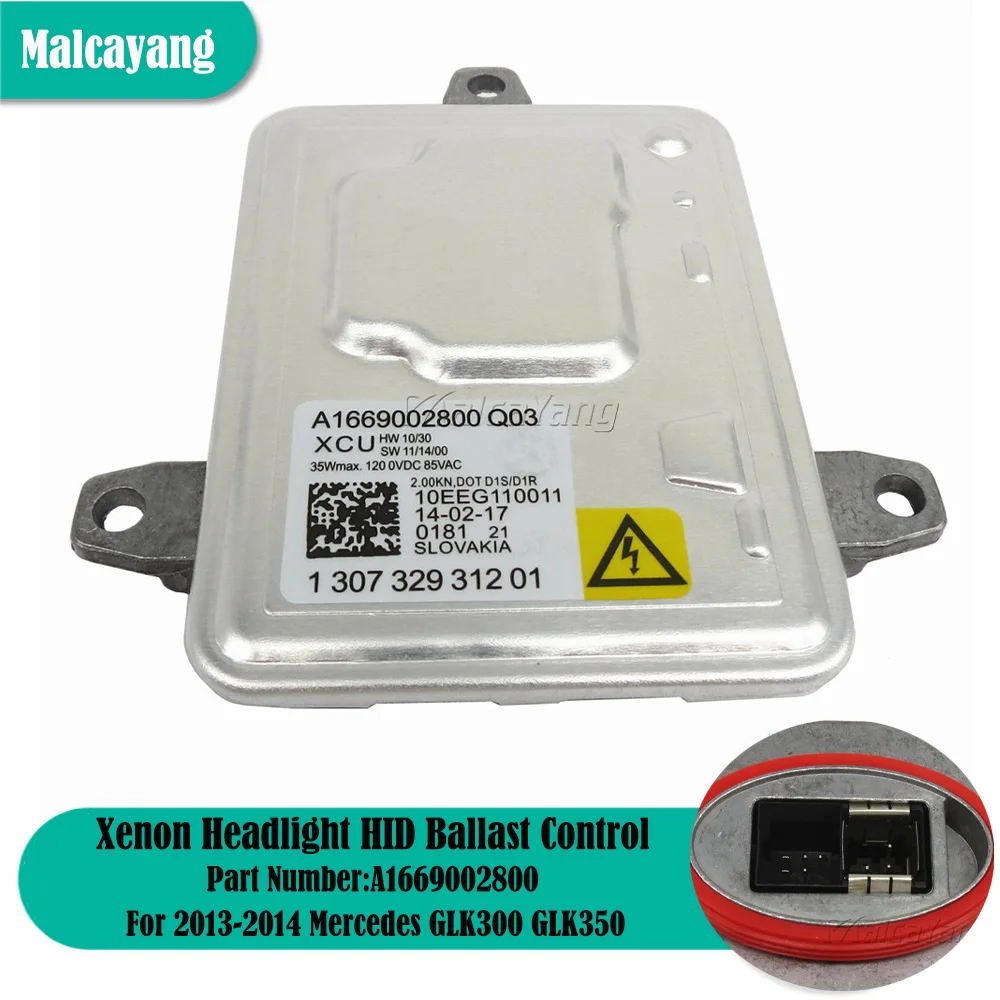 Hight Quality Headlight Xenon HID Ballast Control Unit For Mercedes GLK300 GLK350 For BMW 3 Series 4 Series X3 F25 A1669002800
Hight Quality Headlight Xenon HID Ballast Control Unit For Mercedes GLK300 GLK350 For BMW 3 Series 4 Series X3 F25 A1669002800