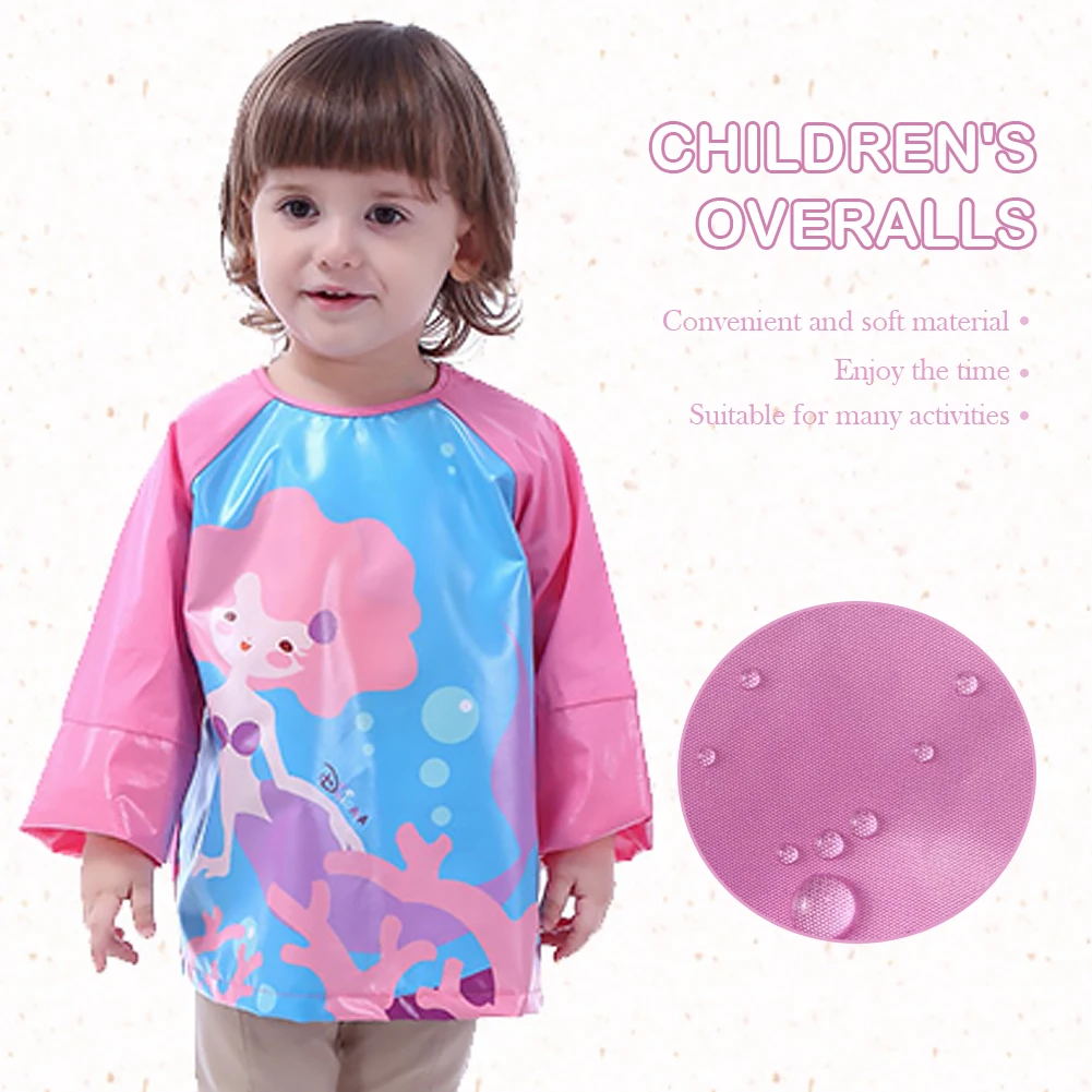 Long Sleeve Painting Apron Children Eating Smock Bib Waterproof Burp Clothes Comfortable Children Portable Elements
Long Sleeve Painting Apron Children Eating Smock Bib Waterproof Burp Clothes Comfortable Children Portable Elements