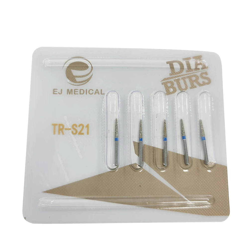 GHMall 5 Pieces TR-S21 Dental Diamond Burs Drill TR Series Dental Burs Dia-burs for High Speed Handpiece
GHMall 5 Pieces TR-S21 Dental Diamond Burs Drill TR Series Dental Burs Dia-burs for High Speed Handpiece