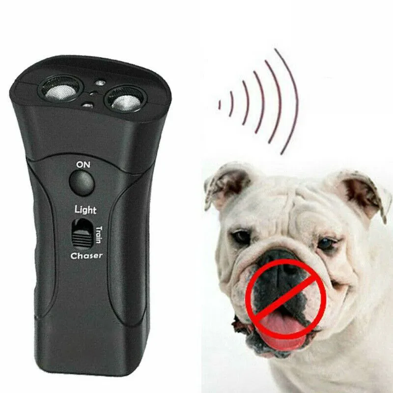 Pet Dog Anti Barking Tool Ultrasonic Puppy Stop Training Repeller Trainer Device Stop Bark Deterrents Supplies
Pet Dog Anti Barking Tool Ultrasonic Puppy Stop Training Repeller Trainer Device Stop Bark Deterrents Supplies