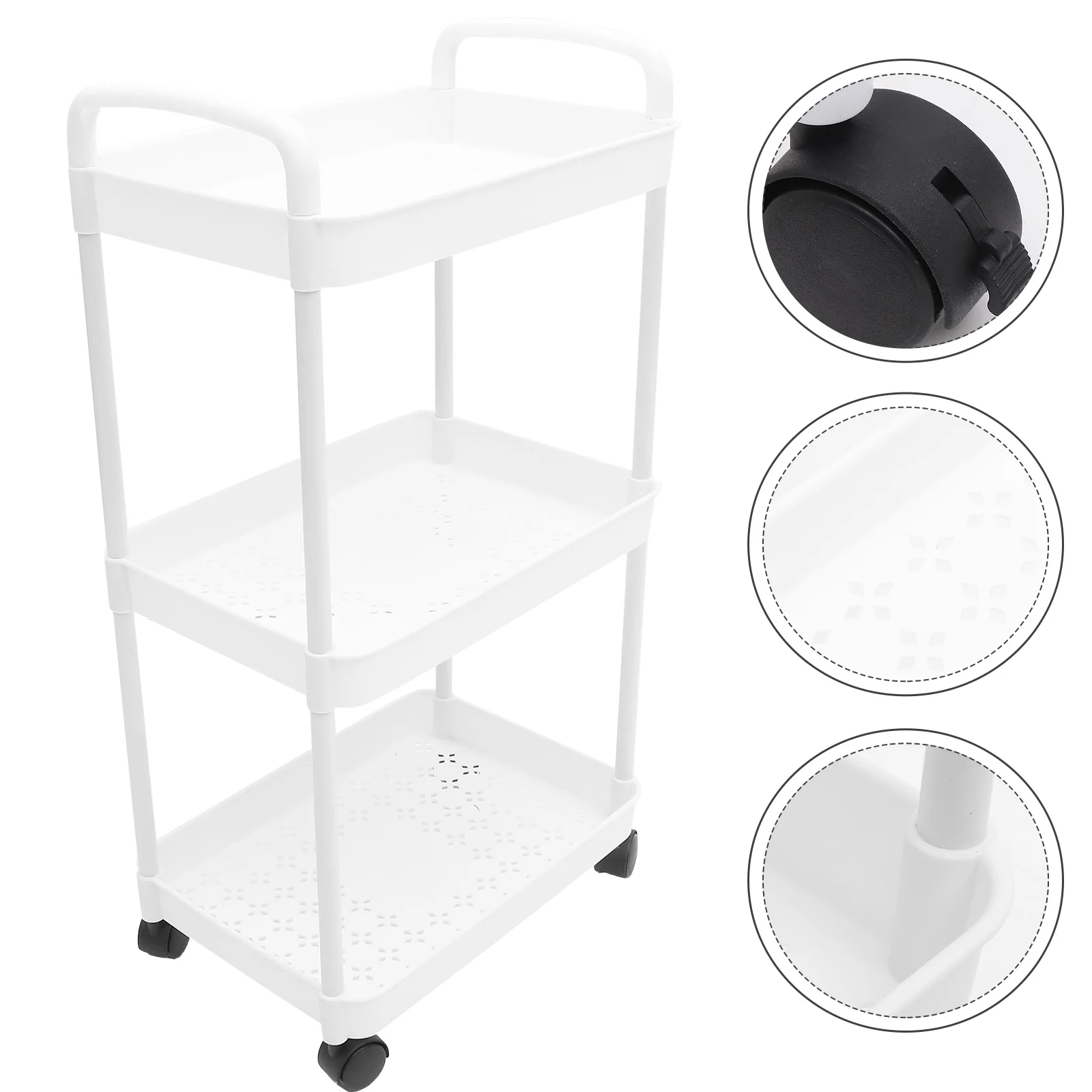 Small Rolling Cart Storage Home Shelves Utility Organization Organizer Wheels Trolley Rack
Small Rolling Cart Storage Home Shelves Utility Organization Organizer Wheels Trolley Rack