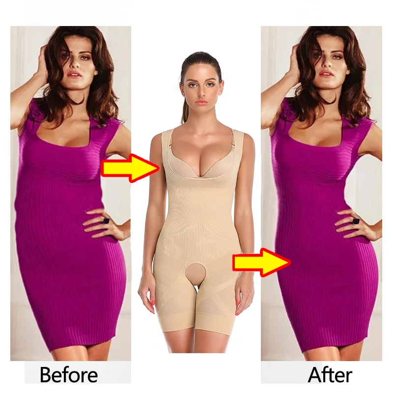 Full body shaper Slimming Bodysuit Waist trainer Seamless Shapewear Women Corrective Underwear Tummy Butt Corset Modeling Strap
Full body shaper Slimming Bodysuit Waist trainer Seamless Shapewear Women Corrective Underwear Tummy Butt Corset Modeling Strap