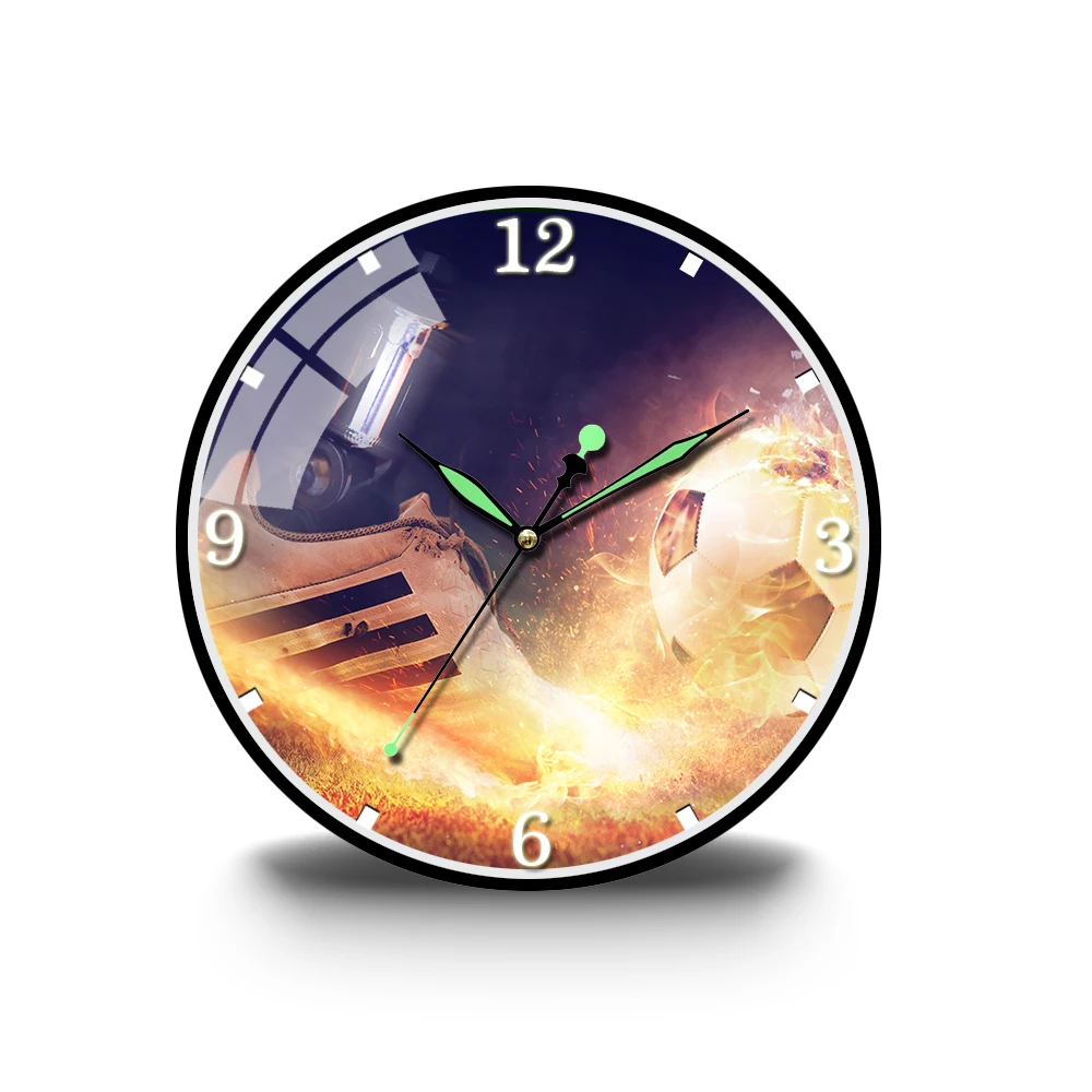 Football Sport And Football Shoes Silent Wall Clock Fashion Living Room Watch Modern Home Decoration Round Clocks
Football Sport And Football Shoes Silent Wall Clock Fashion Living Room Watch Modern Home Decoration Round Clocks