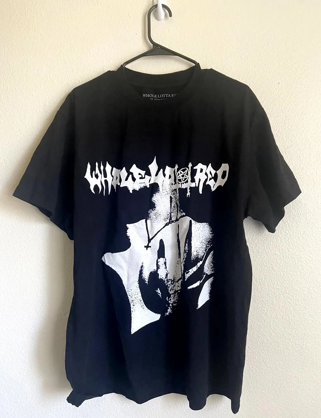 2024 г. LAYBOI CARTI футболка свободного покроя с короткими рукавами изображением