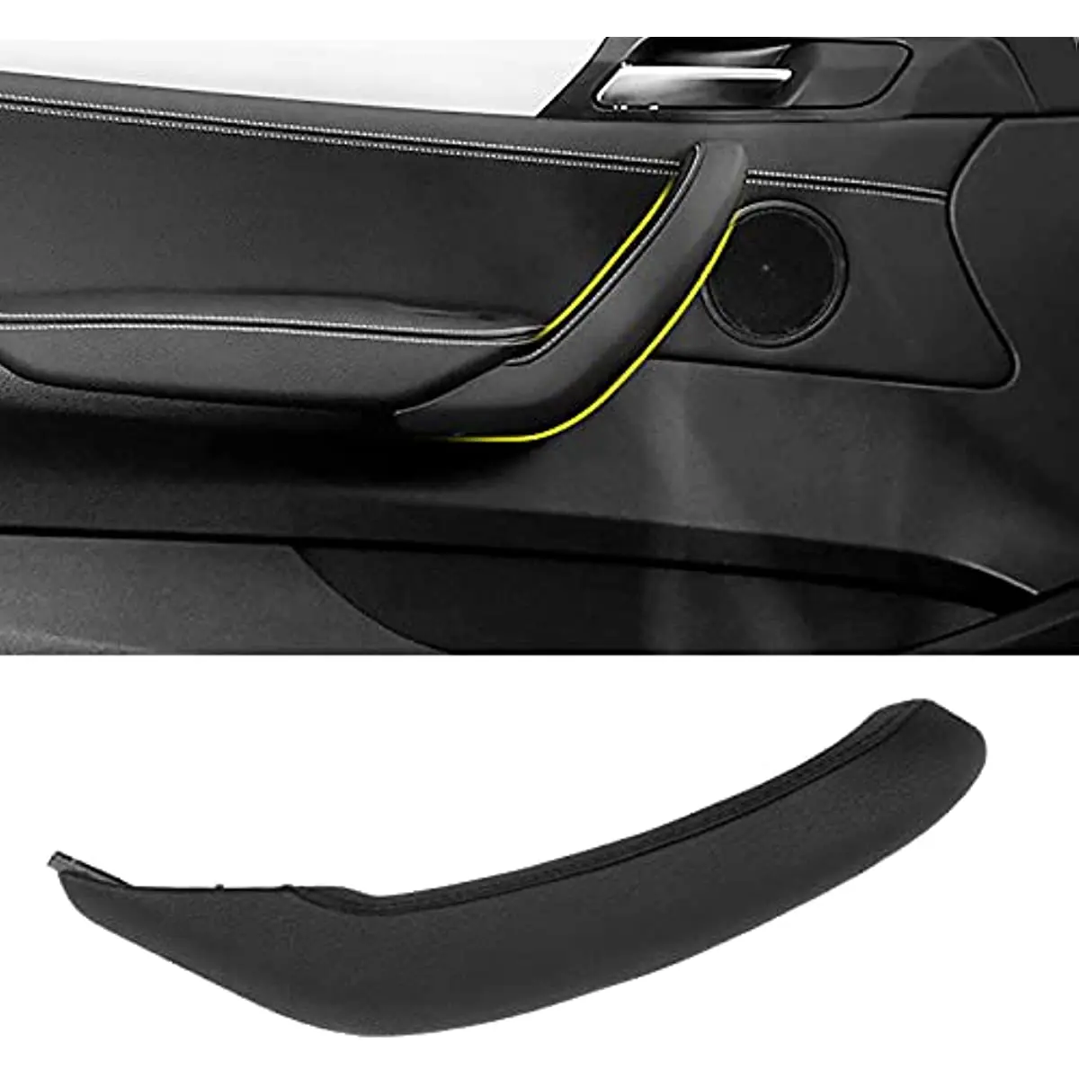 X3 X4 F25 F26 Left Side Black Door Handle Outer Cover, Left Side Door Handle Outer Leather Door Handle Outer Cover Replacement
X3 X4 F25 F26 Left Side Black Door Handle Outer Cover, Left Side Door Handle Outer Leather Door Handle Outer Cover Replacement
