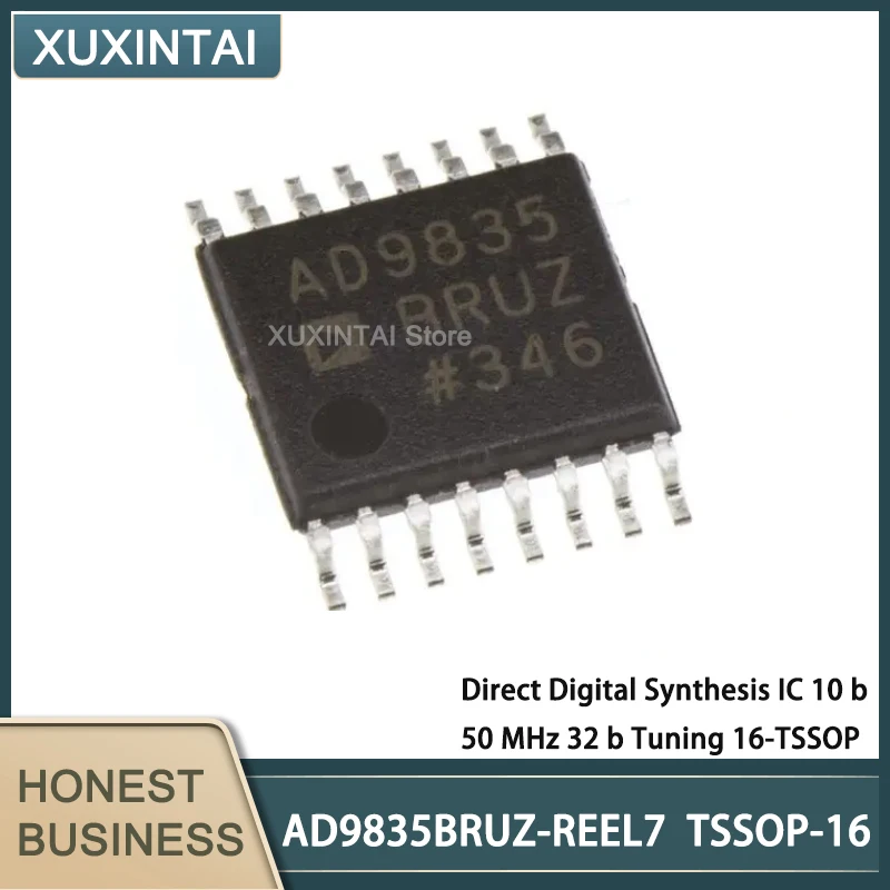 5 шт./партия, драйвер AD9835BRUZ, прямой цифровой синтез IC 10 b 50 MHz 32 b, настройка 16-TSSOP
5 шт./партия, драйвер AD9835BRUZ, прямой цифровой синтез IC 10 b 50 MHz 32 b, настройка 16-TSSOP