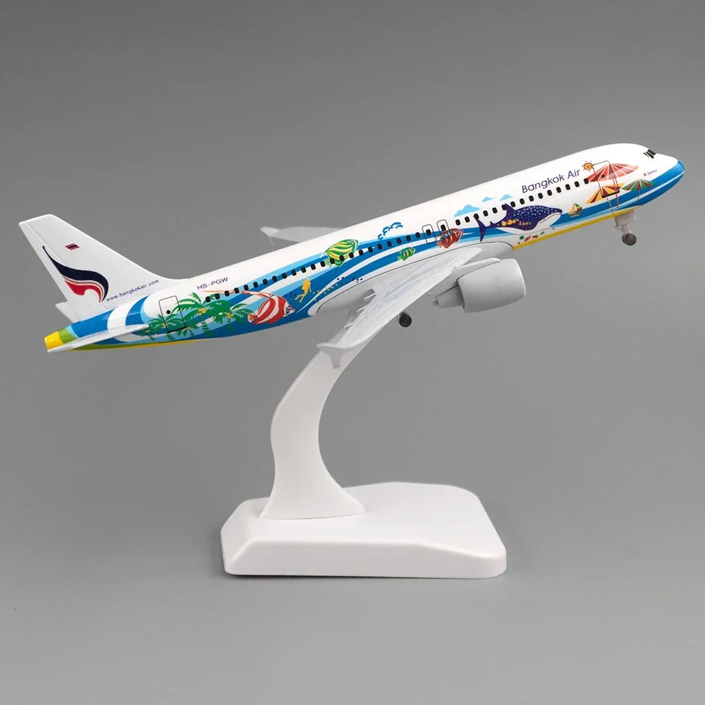 20 см A320 Bangkok Airways модель 320 Airlines металлическая копия самолета материал из сплава