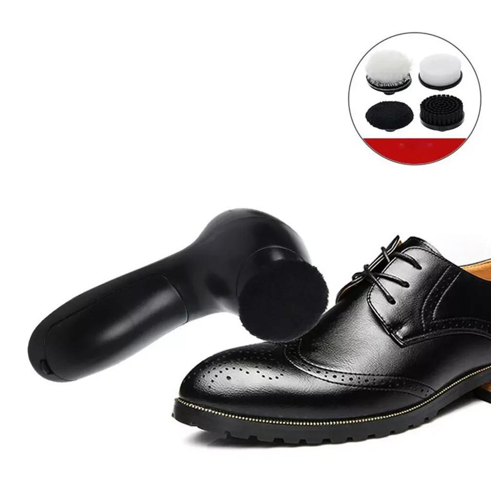 Shoe Brush Shine Shoes Polisher Polishing Handheld Automatic Cleaning Kit for Leather Bags Clothes 5AA Battery Black
Shoe Brush Shine Shoes Polisher Polishing Handheld Automatic Cleaning Kit for Leather Bags Clothes 5AA Battery Black