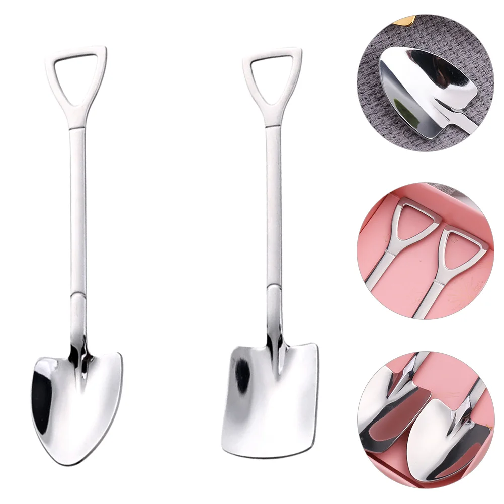 2 Pcs/Set Spade Spoon Cake Decorating Set Honey Spoon Metal Dessert Spoons Drink Spoons Stainless Steel Tableware Spoon Baby
2 Pcs/Set Spade Spoon Cake Decorating Set Honey Spoon Metal Dessert Spoons Drink Spoons Stainless Steel Tableware Spoon Baby