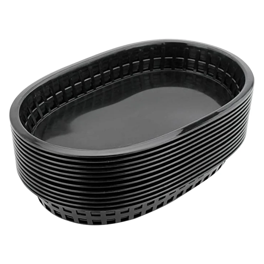 12 Pcs Filter Basket Food Trays Plastic Fruit Dishes French Bread Loaf Platter Dessert Go Containers
12 Pcs Filter Basket Food Trays Plastic Fruit Dishes French Bread Loaf Platter Dessert Go Containers