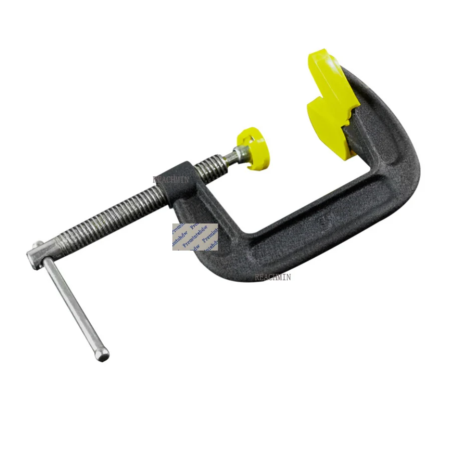 3" 4" 5" 6" Heavy Malleable Cast Iron Woodworking Dual Double Head With Plastic Pad Table Desk Mount C-Clamp
3" 4" 5" 6" Heavy Malleable Cast Iron Woodworking Dual Double Head With Plastic Pad Table Desk Mount C-Clamp