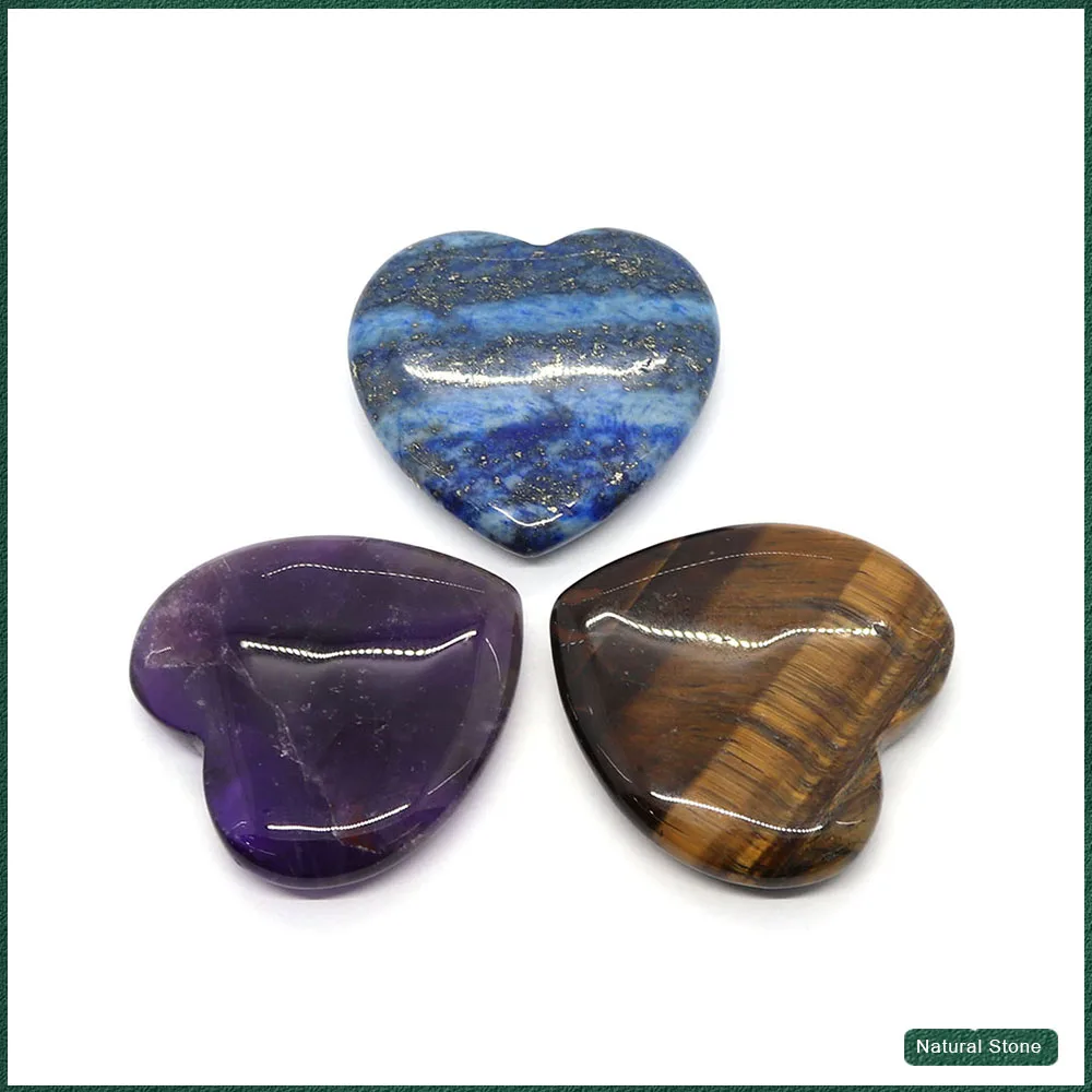 Peach Heart Shaped Natural Stone Tiger Eye Amethyst Non-porous Loose Beads 40mm Diy Jewelry Making Necklace Earrings Charm 
Peach Heart Shaped Natural Stone Tiger Eye Amethyst Non-porous Loose Beads 40mm Diy Jewelry Making Necklace Earrings Charm