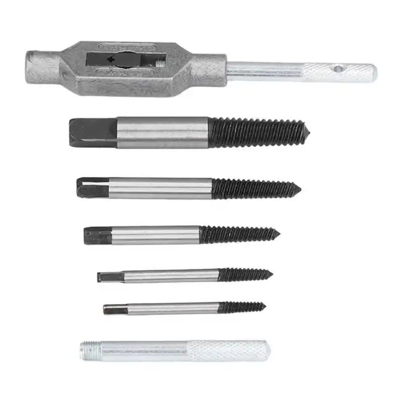 M1‑M12 Metal Tap Twister Broken Head Screw Extractor Set Damaged Water Pipe Screw Remover Metalworking Tools
M1‑M12 Metal Tap Twister Broken Head Screw Extractor Set Damaged Water Pipe Screw Remover Metalworking Tools