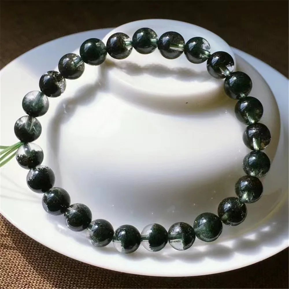 7mm Natural Green Phantom Quartz Bracelet Jewelry For Women Lady Men Rare Crystal Round Beads Luck Love Gift Gemstone AAAAA
7mm Natural Green Phantom Quartz Bracelet Jewelry For Women Lady Men Rare Crystal Round Beads Luck Love Gift Gemstone AAAAA