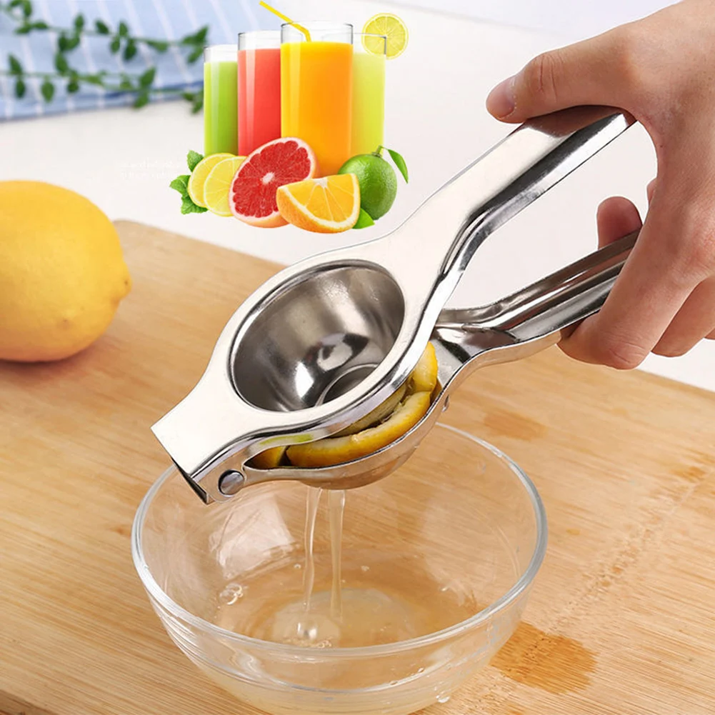 Stainless Steel Manual Lemon Fruits Squeezer Orange Juicer Kitchen Gadgets Lemon Juicer Citrus Queezer Fruit Pressing Tools
Stainless Steel Manual Lemon Fruits Squeezer Orange Juicer Kitchen Gadgets Lemon Juicer Citrus Queezer Fruit Pressing Tools