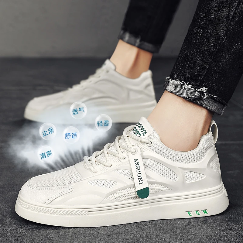 Vulcanized Shoes Men's Comfortable Casual Shoes Business Office Men's Shoes Breathable Mesh Sneakers for Men Loafers for Men
Vulcanized Shoes Men's Comfortable Casual Shoes Business Office Men's Shoes Breathable Mesh Sneakers for Men Loafers for Men