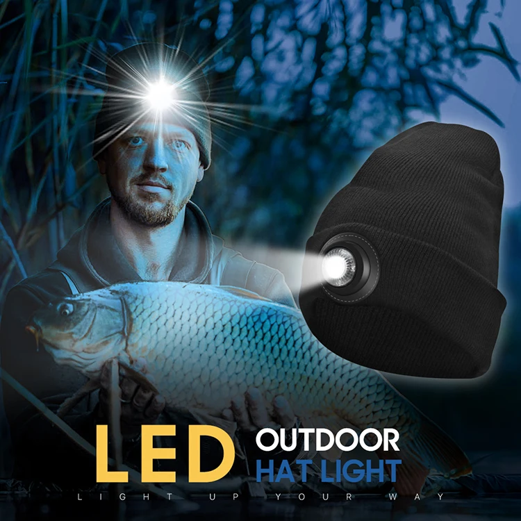 Fishing Hat Warm And Fashionable Double Click In Any Gear To Flash Easy To Use 600 Capacity Built-in Polymer Lithium Battery Hat
Fishing Hat Warm And Fashionable Double Click In Any Gear To Flash Easy To Use 600 Capacity Built-in Polymer Lithium Battery Hat