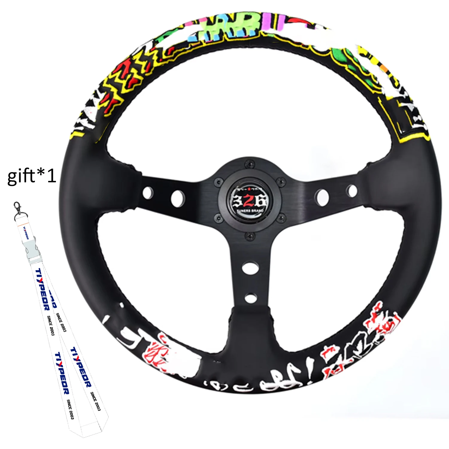 Jdm новый стиль 330 мм японская вышивка из микрофибры глубокий автомобильный руль для 326
Jdm новый стиль 330 мм японская вышивка из микрофибры глубокий автомобильный руль для 326