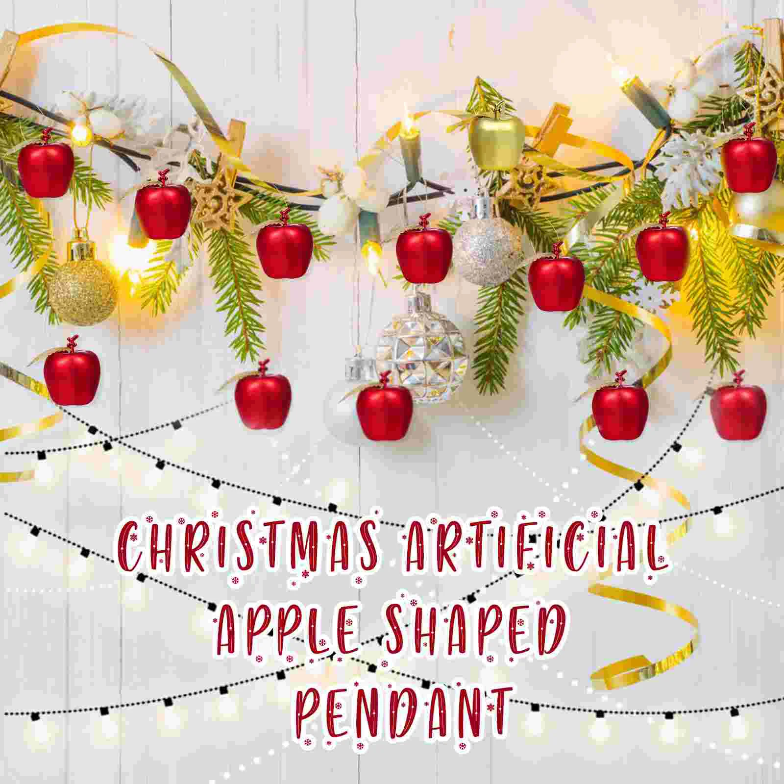 4cm Red Gold Apples Christmas Tree Hanging Pendants Fruit Ornament Christmas New Year Decoration
4cm Red Gold Apples Christmas Tree Hanging Pendants Fruit Ornament Christmas New Year Decoration