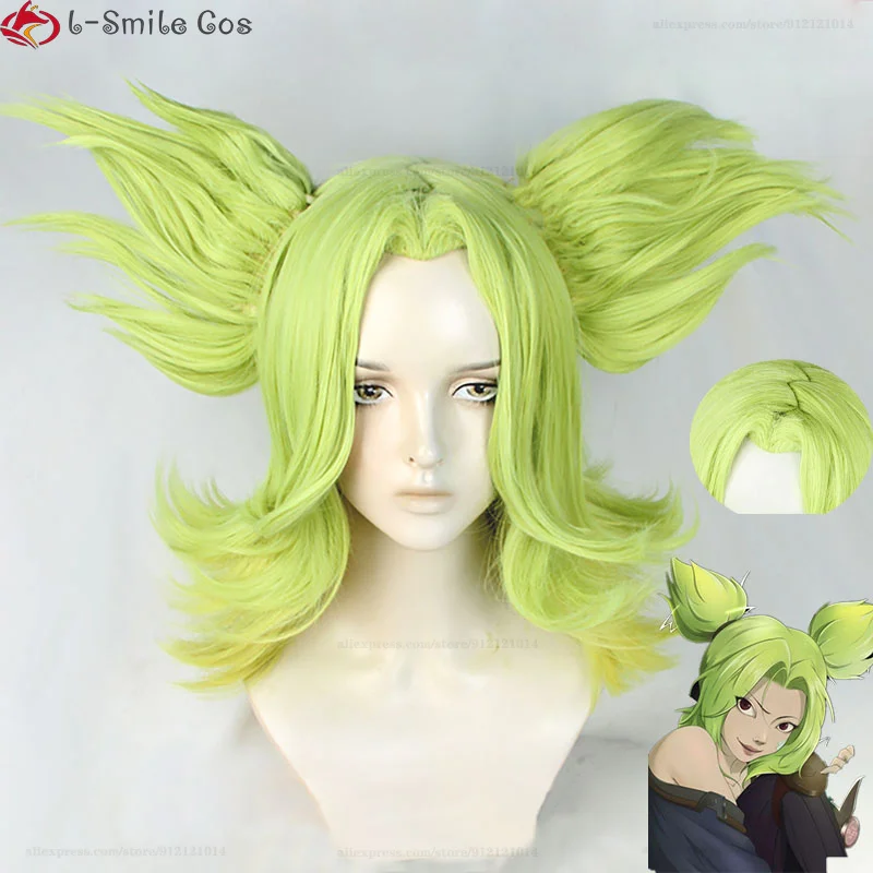 Game LOL Zeri Cosplay Wig The Spark of Zaun Zeri Yellow Green Gradient With Ears Heat Resistant Hair Halloween Wigs + Wig Cap
Game LOL Zeri Cosplay Wig The Spark of Zaun Zeri Yellow Green Gradient With Ears Heat Resistant Hair Halloween Wigs + Wig Cap