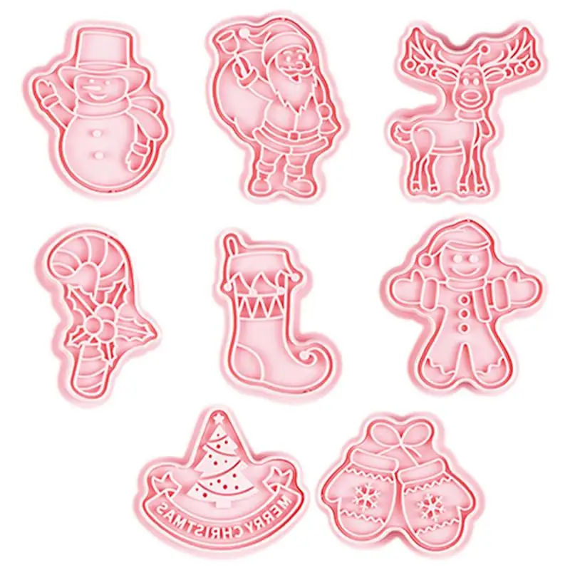 Christmas Cookie Cutters 8PCS DIY Baking Molds For Children 3D Christmas Tree Baking Moulds For Cake Candy Chocolate Small
Christmas Cookie Cutters 8PCS DIY Baking Molds For Children 3D Christmas Tree Baking Moulds For Cake Candy Chocolate Small