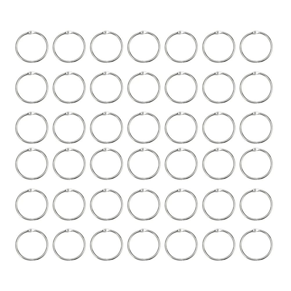 Loose-Leaf Connective Rings DIY Opening Connective Hoops Binding Rings (Inner Diameter 25mm Outer Diameter 30mm)
Loose-Leaf Connective Rings DIY Opening Connective Hoops Binding Rings (Inner Diameter 25mm Outer Diameter 30mm)
