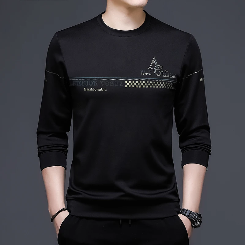 Autumn New Korean Men Clothes Long Sleeve Sweatshirt Men Casual Fashion Brand Pullover Solid Color Tops for Men M-4XL
Autumn New Korean Men Clothes Long Sleeve Sweatshirt Men Casual Fashion Brand Pullover Solid Color Tops for Men M-4XL