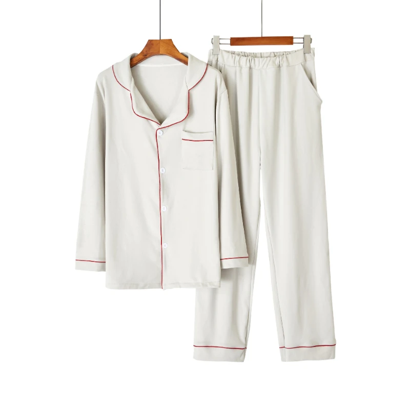 Autumn Winter Men's Hight Quilty Pajamas Solid Sleepwear Unisex Pajama Sets Casual Sleep&Lounge Pyjamas Plus Size 2XL Pijama
Autumn Winter Men's Hight Quilty Pajamas Solid Sleepwear Unisex Pajama Sets Casual Sleep&Lounge Pyjamas Plus Size 2XL Pijama