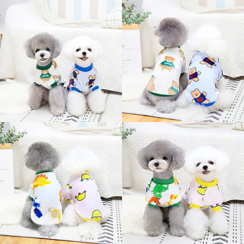 Pet Clothes Autumn Winter Small Dog Cat Pullover Warm Velvet Cute Sweet Patterns Kitten Shirt Puppy Coat Pomeranian Schnauzer
Pet Clothes Autumn Winter Small Dog Cat Pullover Warm Velvet Cute Sweet Patterns Kitten Shirt Puppy Coat Pomeranian Schnauzer
