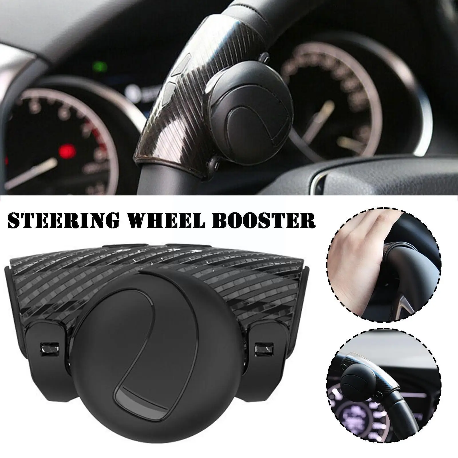 Car Turning Steering Wheel Booster Spinner Knob 360 Handle Labor-saving Rotation Assisted Smooth Ball Degree Driving Shaped J1Z7
Car Turning Steering Wheel Booster Spinner Knob 360 Handle Labor-saving Rotation Assisted Smooth Ball Degree Driving Shaped J1Z7