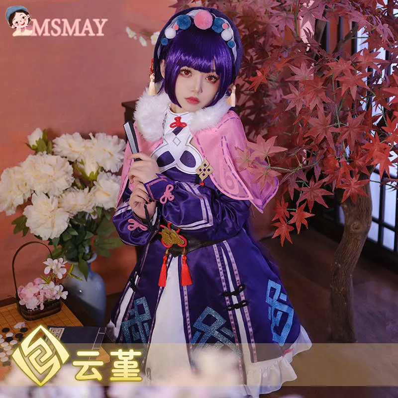 Косплей-костюм MsMay из аниме «Genshin Impact Yunjin», платье для косплея Yunjin, женское платье для вечеринки, Хэллоуин с шапочкой, полный комплект
Косплей-костюм MsMay из аниме «Genshin Impact Yunjin», платье для косплея Yunjin, женское платье для вечеринки, Хэллоуин с шапочкой, полный комплект