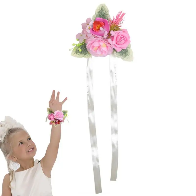 Corsage Wristband Flowers Bridal Bridesmaid Wrist Flower Corsages Wrist Corsage Wristlet Band Bracelet For Party Prom
Corsage Wristband Flowers Bridal Bridesmaid Wrist Flower Corsages Wrist Corsage Wristlet Band Bracelet For Party Prom