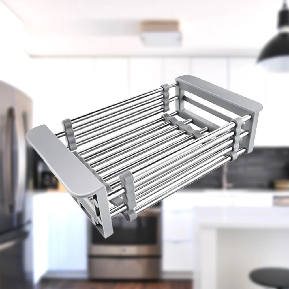 Sink Basket Rack Drainer Drain Vegetables Tray Dish Fruits Adjustable Expandable Kitchen Draining Tableware Drying Telescopic
Sink Basket Rack Drainer Drain Vegetables Tray Dish Fruits Adjustable Expandable Kitchen Draining Tableware Drying Telescopic