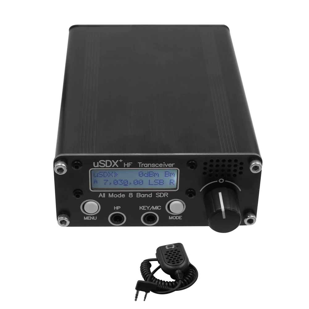 Приемопередатчик uSDR uSDX + Plus V2, 8 полос, кв SSB QRP, портативные высокочастотные, с ЖК-дисплеем
Приемопередатчик uSDR uSDX + Plus V2, 8 полос, кв SSB QRP, портативные высокочастотные, с ЖК-дисплеем