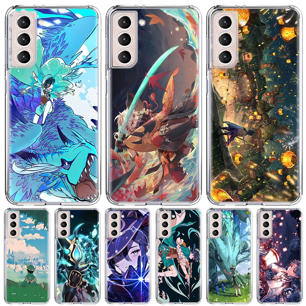 Чехол для телефона Samsung Galaxy S22 Ultra S21 S20 FE, чехлы S10 5G S9 S8 Plus S10e S7 Edge, прозрачный мягкий чехол из ТПУ Genshin Impact Game
Чехол для телефона Samsung Galaxy S22 Ultra S21 S20 FE, чехлы S10 5G S9 S8 Plus S10e S7 Edge, прозрачный мягкий чехол из ТПУ Genshin Impact Game