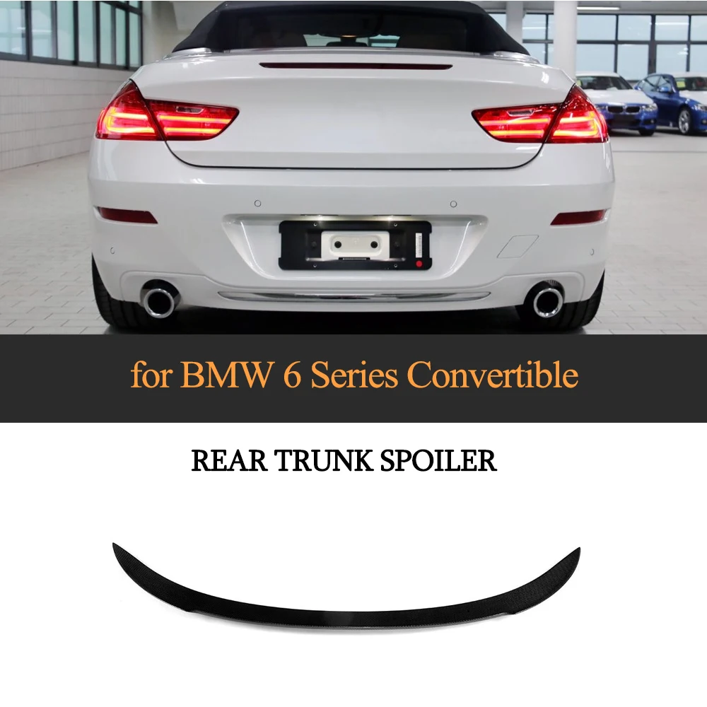 Carbon Fiber Rear Spoiler Trunk Boot Wings For BMW 6 Series Convertible 2013-2018
Carbon Fiber Rear Spoiler Trunk Boot Wings For BMW 6 Series Convertible 2013-2018