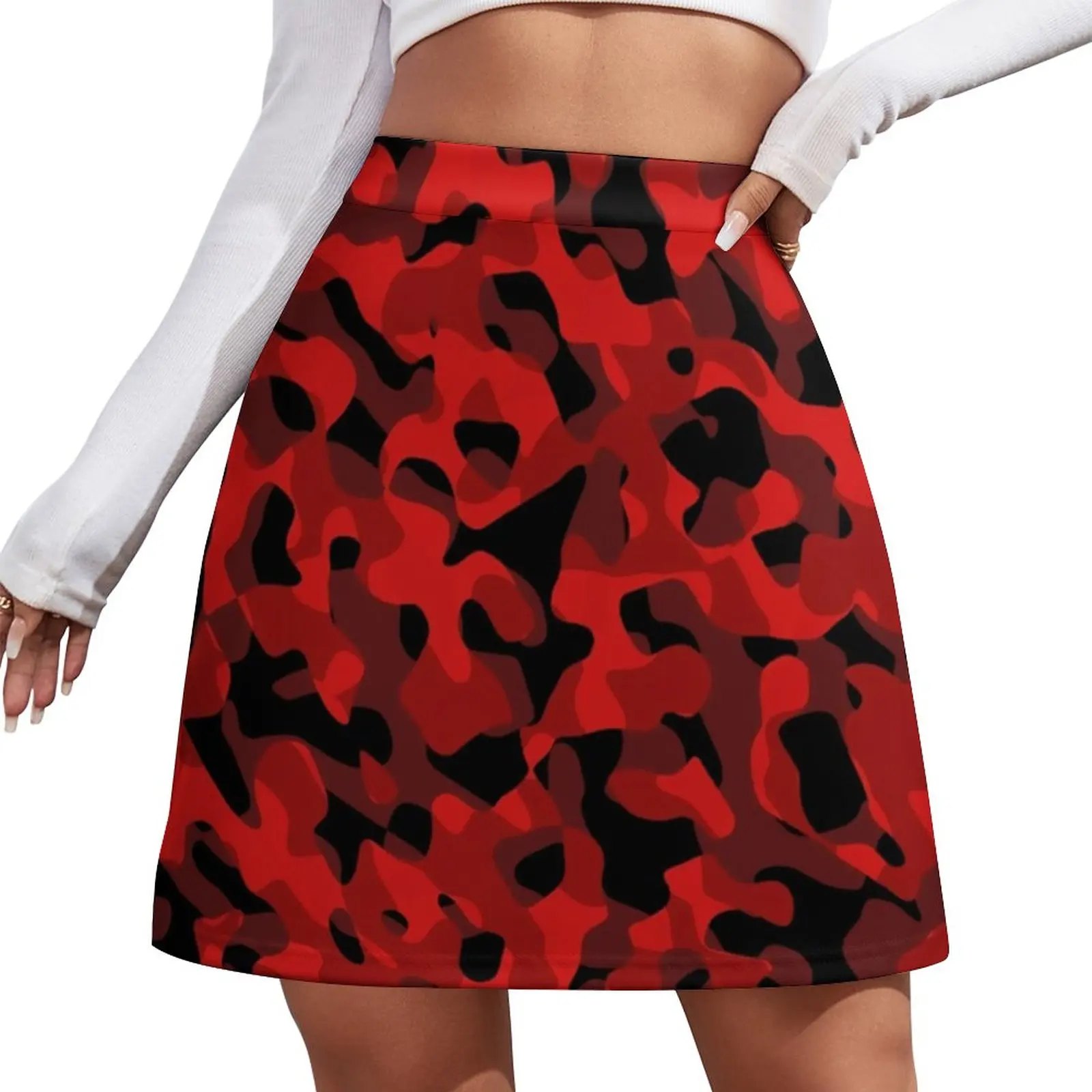 Red And Black Camouflage A-line Skirt Colorful Camo Street Wear Casual Skirts Vintage Mini Skirt Print Clothing Birthday Gift
Red And Black Camouflage A-line Skirt Colorful Camo Street Wear Casual Skirts Vintage Mini Skirt Print Clothing Birthday Gift