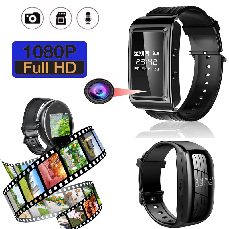 HD 1080P Mini Digital Watch Camera Video DV/DVR Recorder Camcorder Wearable Wristband Business Security Monitor Micro Cam
HD 1080P Mini Digital Watch Camera Video DV/DVR Recorder Camcorder Wearable Wristband Business Security Monitor Micro Cam