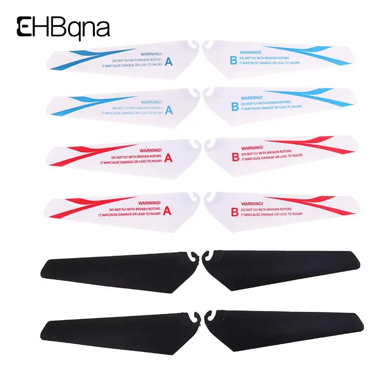 

Free Shipping 4pcs=2A+2B 9cm 90mm Length 3mm hole Main blades Props Propellers For R/C Helicopter Model Toys Spare Parts