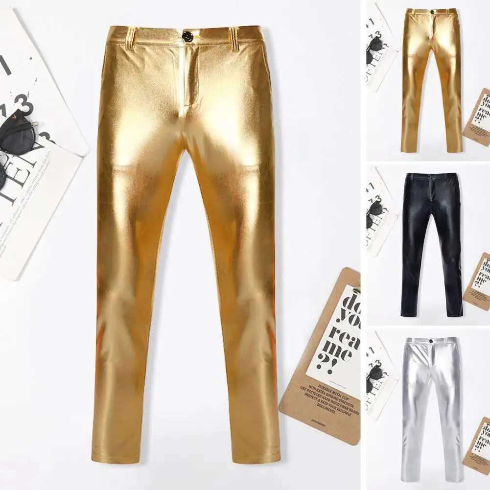 Men Pants Stylish Men's Skinny Fit Trousers Comfortable All-match Fashion for Nightclub Party Dance Events Men Sweatpants
Men Pants Stylish Men's Skinny Fit Trousers Comfortable All-match Fashion for Nightclub Party Dance Events Men Sweatpants