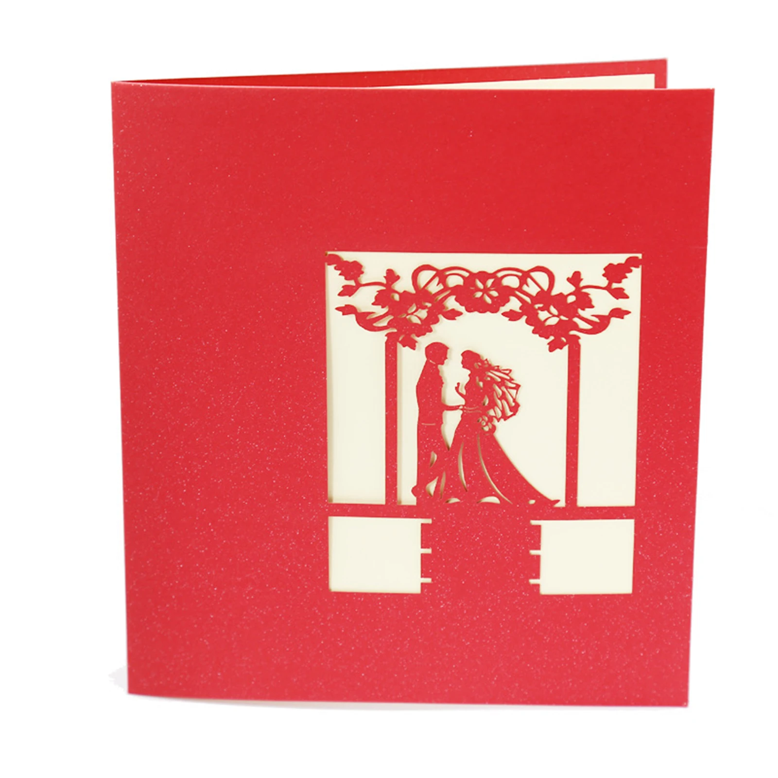 Pop Up Wedding Greeting Card Large 3D Bride Groom Red Cover Pink Arches Newlywed Festive Cards For Wife Husband Parents Him Her
Pop Up Wedding Greeting Card Large 3D Bride Groom Red Cover Pink Arches Newlywed Festive Cards For Wife Husband Parents Him Her