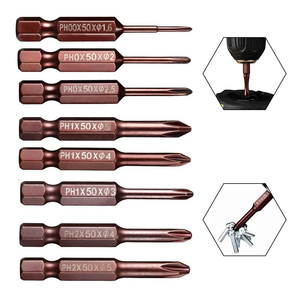 1PC 50mm 1/4inch Hex Shank Screwdriver Bit Electric Impact Drill PH00 PH0 PH1 PH2 Screwdriver Socket Bit Tools Hand Tools
1PC 50mm 1/4inch Hex Shank Screwdriver Bit Electric Impact Drill PH00 PH0 PH1 PH2 Screwdriver Socket Bit Tools Hand Tools