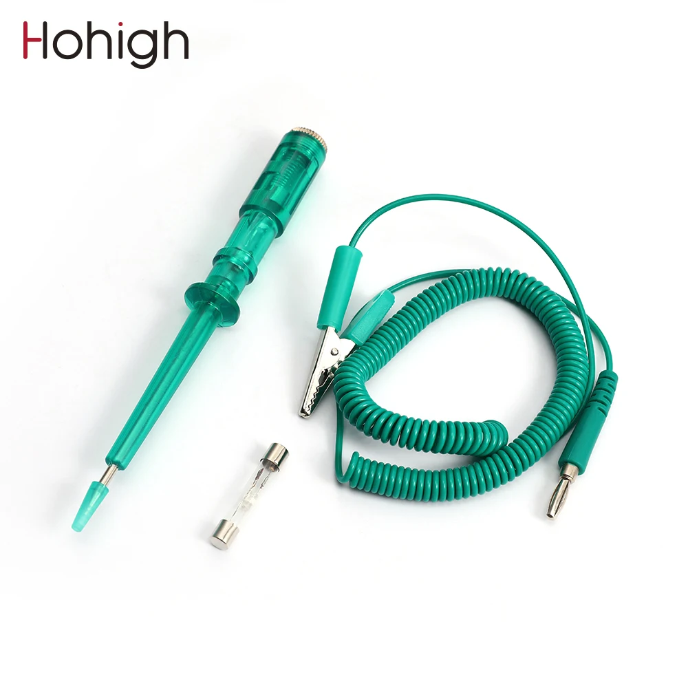 DC 6V/12V/24V Car Circuit Tester Probe Light System Test Probe Lamp Auto Light Lamp Voltage Test Pen Detector Copper Tester
DC 6V/12V/24V Car Circuit Tester Probe Light System Test Probe Lamp Auto Light Lamp Voltage Test Pen Detector Copper Tester